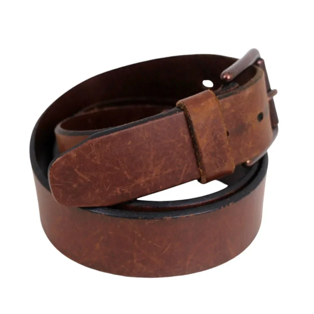 DOCKERS BROWN GENUINE LEATHER 1 3/8